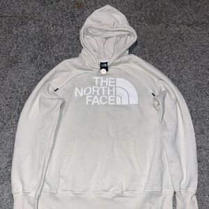 The North Face Men's White Hoodie long sleeve